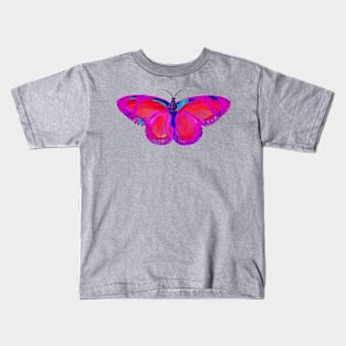 The Pink Butterfly Kids T-Shirt